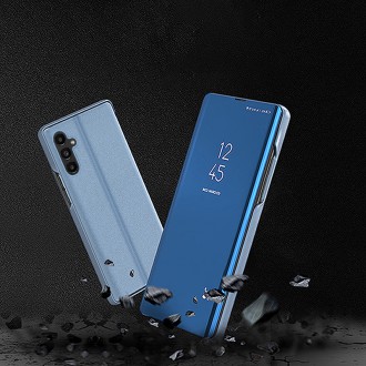 Kryt Clear View Case pro Samsung Galaxy A14 flipový kryt modrý