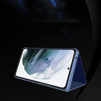 Kryt Clear View Case pro kryt Samsung Galaxy S23 Ultra s klopou růžový