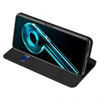 Pouzdro Dux Ducis Skin Pro pro Realme 10 5G / Realme 9i 5G Cover Flip Card Wallet Stand Black