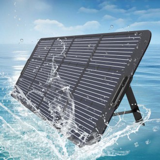 Solární nabíječka Choetech 200W přenosný solární panel černý (SC011)