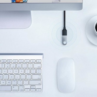 Ugreen USB-A (samec) – prodlužovací kabel adaptéru USB-A (samice) USB 3.0 5 Gb/s 0,5 m černý (US129)