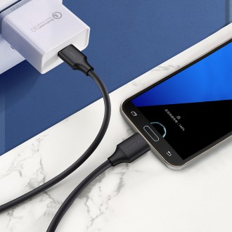 Ugreen kabel USB-A 3.0 - Micro USB-B SuperSpeed 5Gb/s 1m černý (US130)