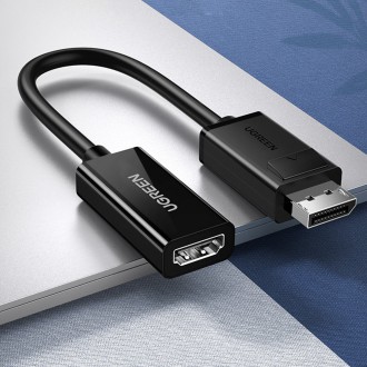 Ugreen adaptérový kabel DisplayPort (samec) – HDMI (samice) 4K x 2K černý (MM137)