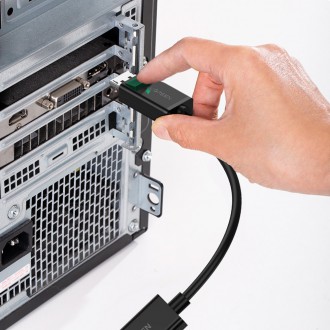Ugreen adaptérový kabel DisplayPort (samec) – HDMI (samice) 4K x 2K černý (MM137)