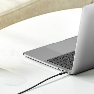 Ugreen AUX audio kabel přímý minijack 3,5 mm 1 m modrý (AV112)