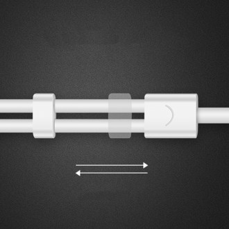 Ugreen kabel kabelový rozdělovač sluchátek mini jack 3,5 mm - 2 x mini jack 3,5 mm (2 x stereo výstup) 20 cm bílý (AV134)