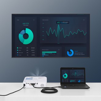 Ugreen kabel DisplayPort - kabel DVI 2m černý (DP103)