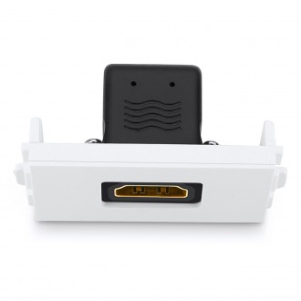 Ugreen panel s HDMI konektorem rovný bílý (MM113)