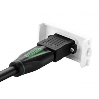 Ugreen panel s HDMI konektorem rovný bílý (MM113)