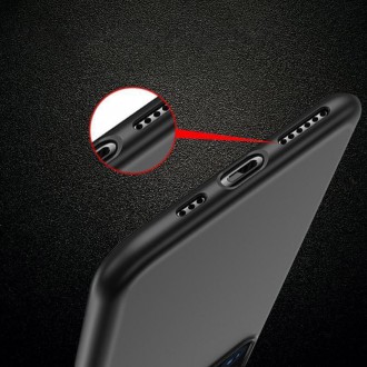 Pouzdro Soft Case pro Samsung Galaxy A34 5G tenký silikonový kryt černý