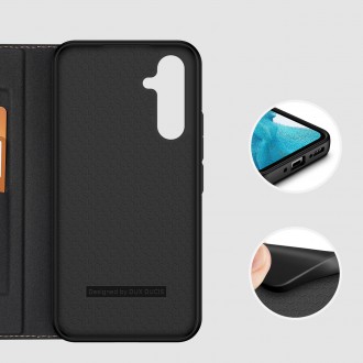 Pouzdro Dux Ducis Skin X2 pro Samsung Galaxy A54 5G flip cover stojánek na peněženku černý