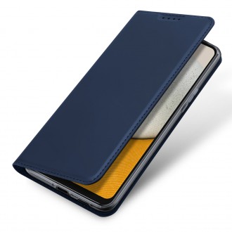 Pouzdro Dux Ducis Skin Pro pro Samsung Galaxy A34 5G flip cover card stojánek na peněženku modrý