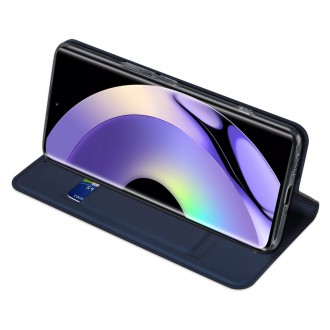 Dux Ducis Skin Pro Case pro Realme 10 Pro Flip Card Wallet Stand Blue