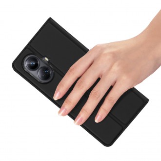 Dux Ducis Skin Pro pouzdro pro Realme 10 Pro+ flip cover card stojánek na peněženku černý