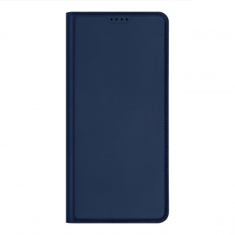Dux Ducis Skin Pro pouzdro pro Realme 10 Pro+ flip cover card stojánek na peněženku modrý
