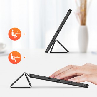 Pouzdro Dux Ducis Domo pro chytrý stojánek na kryt Huawei MatePad Pro 11&#39;&#39; (2022) černý