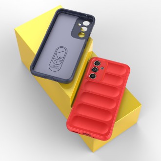 Magic Shield Case pro Samsung Galaxy A54 5G flexibilní pancéřový kryt červený
