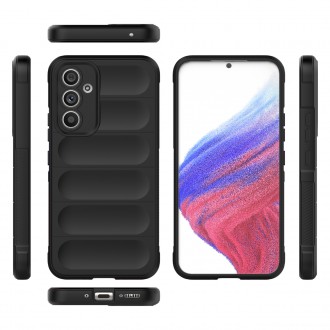 Pouzdro Magic Shield Case pro Samsung Galaxy A54 5G flexibilní pancéřový kryt vínové barvy