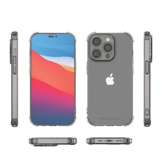 Průhledné průhledné pouzdro Wozinsky Anti Shock pro iPhone 14 Pro Max