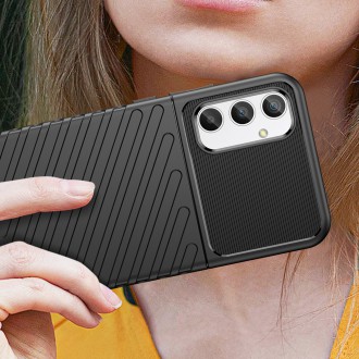 Pouzdro Thunder Case pro Samsung Galaxy A34 5G silikonové pancéřové pouzdro černé
