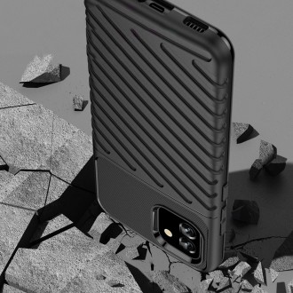 Silikonové pouzdro Thunder Case pro Samsung Galaxy A04e černé