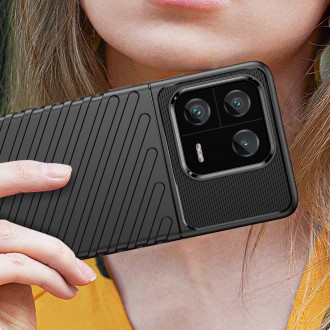 Silikonové pouzdro Thunder Case pro Xiaomi 13 Pro černé