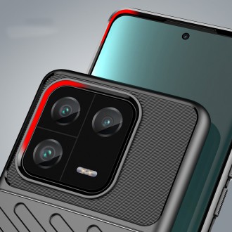 Silikonové pouzdro Thunder Case pro Xiaomi 13 Pro černé