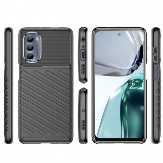 Silikonové pouzdro Thunder Case pro Motorola Moto G62 5G černé