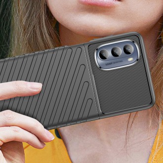 Silikonové pouzdro Thunder Case pro Motorola Moto G62 5G černé