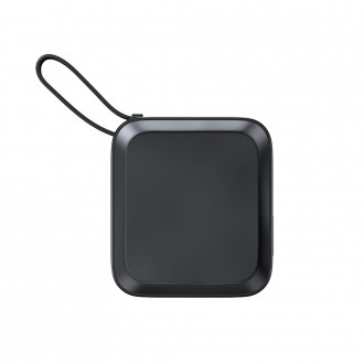 Indukční power banka Joyroom 10000mAh Icy Series 22,5W s vestavěným USB C kabelem černý (JR-L006)