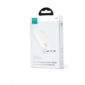 Powerbanka Joyroom 20000mAh Dazzling Series 22,5W bílá (QP195)
