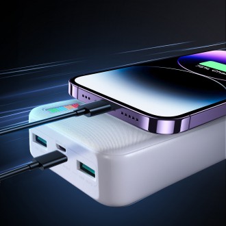 Powerbanka Joyroom 20000mAh Dazzling Series 22,5W bílá (QP195)