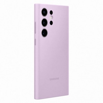 Silikonový kryt Samsung pro Samsung Galaxy S23 Ultra silikonový kryt Lilac (EF-PS918TVEGWW)