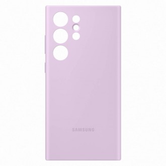 Silikonový kryt Samsung pro Samsung Galaxy S23 Ultra silikonový kryt Lilac (EF-PS918TVEGWW)