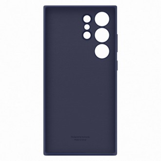 Silikonové pouzdro Samsung pro Samsung Galaxy S23 Ultra silikonové pouzdro tmavě modré (EF-PS918TNEGWW)