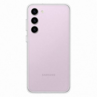 Kryt Samsung Frame Cover pro pouzdro Samsung Galaxy S23+ s vyměnitelnými zadními stranami bílé (EF-MS916CWEGWW)