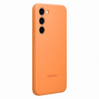 Silikonový kryt Samsung pro Samsung Galaxy S23+ oranžový (EF-PS916TOEGWW)