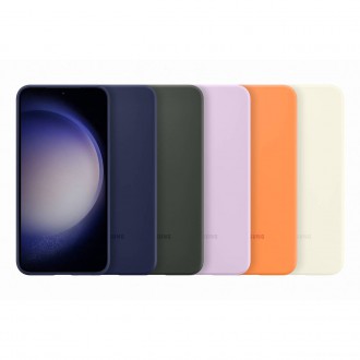 Silikonový kryt Samsung pro Samsung Galaxy S23+ oranžový (EF-PS916TOEGWW)