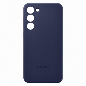 Silikonové pouzdro Samsung Silicon Cover pro Samsung Galaxy S23+ silikonové pouzdro tmavě modré (EF-PS916TNEGWW)