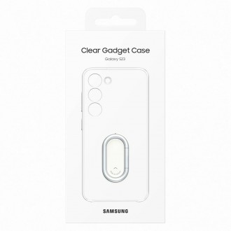 Pouzdro Samsung Clear Gadget Case odděluje krycí kroužek držák držáku průhledný (EF-XS911CTEGWW)