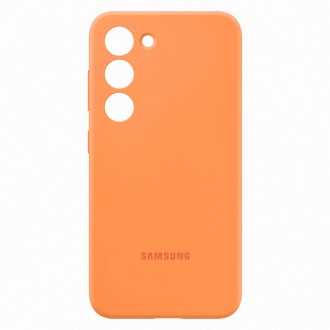 Silikonový kryt Samsung pro Samsung Galaxy S23 oranžový (EF-PS911TOEGWW)