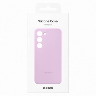 Silikonový kryt Samsung pro Samsung Galaxy S23 Silikonový kryt Lilac (EF-PS911TVEGWW)