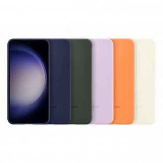 Silikonový kryt Samsung pro Samsung Galaxy S23 Silikonový kryt Lilac (EF-PS911TVEGWW)