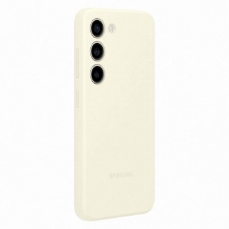 Silikonový kryt Samsung pro Samsung Galaxy S23 silikonové pouzdro bavlněné (EF-PS911TUEGWW)