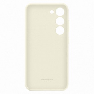 Silikonový kryt Samsung pro Samsung Galaxy S23 silikonové pouzdro bavlněné (EF-PS911TUEGWW)