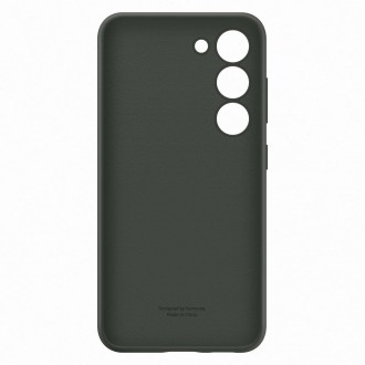 Silikonový kryt Samsung pro Samsung Galaxy S23 silikonový obal khaki (EF-PS911TGEGWW)