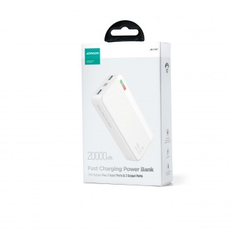 Powerbanka Joyroom 20000mAh Dazzling Series 12W bílá (JR-T017)