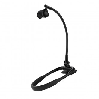 Univerzální držák na krk Baseus ComfortJoy Series, stojan na telefon černý (LUGB000001)