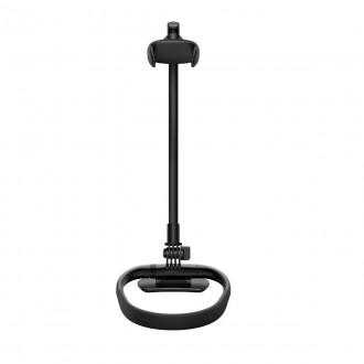 Univerzální držák na krk Baseus ComfortJoy Series, stojan na telefon černý (LUGB000001)