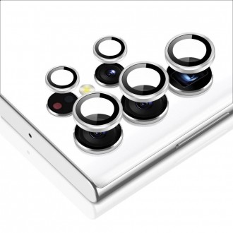 KRYT KAMERY ESR KAMERY GALAXY S23 ULTRA SILVER
